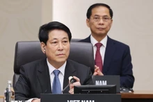 Президент Лыонг Кыонг на 32-м саммите АТЭС. (Фото: ВИА)