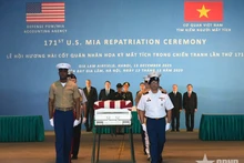 Общий вид церемонии. (Фото: qdnd.vn)