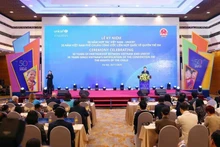 Общий вид церемонии. (Фото: baochinhphu.vn)