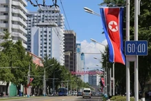 Улица в Пхеньяне, КНДР. (Иллюстрационное фото: Синьхуа)