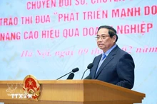 Премьер-министр Фам Минь Тьинь возглавил церемонию запуска всенародного движения соревнований. (Фото: ВИА)