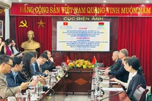 Общий вид церемонии подписания. (Фото: baovanhoa.vn)