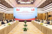 Первое совещание в рамках механизма стратегического диалога «3+3» на уровне министров иностранных дел, обороны и общественной безопасности Вьетнама и Китая. (Фото: ВИА)