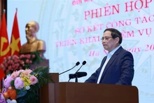 Премьер-министр Фам Минь Тьинь председательствует на 3-м заседании Руководящего комитета по развитию науки, технологий, инноваций, цифровой трансформации и Проекта 06. (Фото: ВИА)