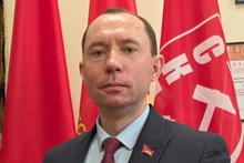 Сергей Сыранков, первый секретарь ЦК КПБ. (Фото: ВИА)