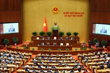 Открытие 10-й сессии Национального собрания XV созыва. (Фото: ВИА)