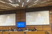 Посол Ву Ле Тхай Хоанг выступает на 65-й сессии ОДВЗЯИ.