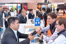 Стенд Вьетнама на WTM London 2024 г. привлек внимание многих международных предприятий и партнеров. (Фото: TITC)