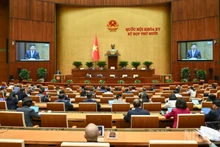 Общий вид заседания в первой половине дня 3 ноября 2025 года. (Фото: Зюи Линь)