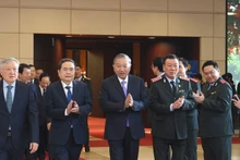 [Фото] Церемония празднования 80-летия традиционного дня инспекционного сектора Вьетнама