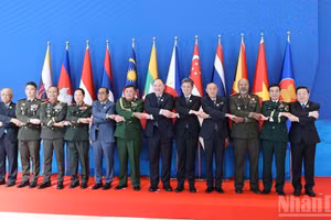 Делегаты на ADMM-20. (Фото: Фыонг Тхао)