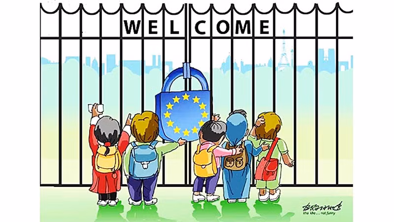 Карикатура Владимира Хаханова