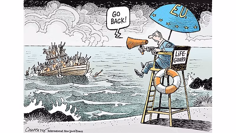Карикатура Chappatte