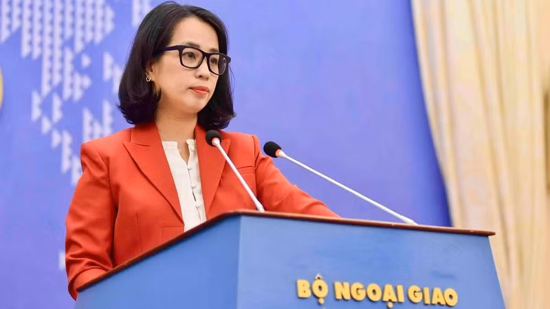 Официальный представитель Министерства иностранных дел Вьетнама Фам Тху Ханг.