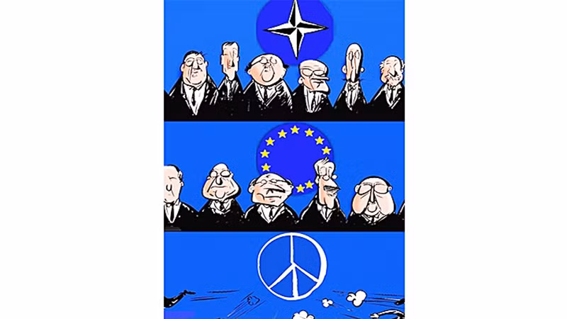 Карикатура Огуза Гуреля