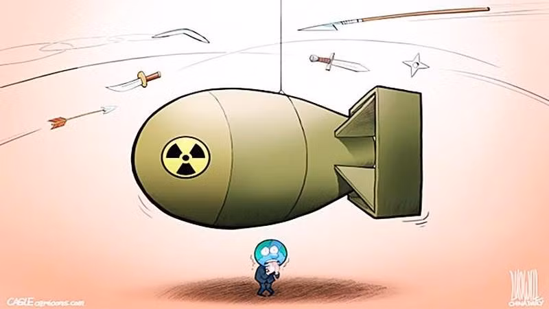 Карикатура Luo Jie