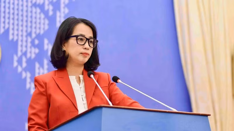 Официальный представитель МИД Вьетнама Фам Тху Ханг. Фото: МИД Вьетнама