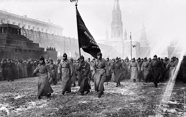 Редкие фотографии, посвящённые Великой октябрьской революции 1917 г. ảnh 5