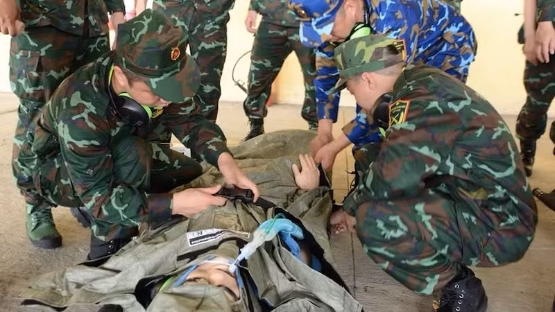 Авиамедицинская эвакуация является одним из ключевых элементов деятельности миротворческих миссий. Фото: qdnd.vn