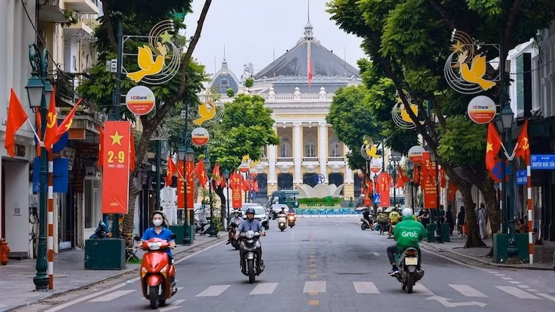 Улица Чангтиен в Ханое. Фото: ВИА