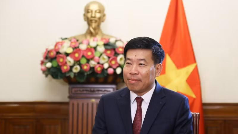 Замминистра иностранных дел Нгуен Мань Кыонг. Фото: baoquocte.vn