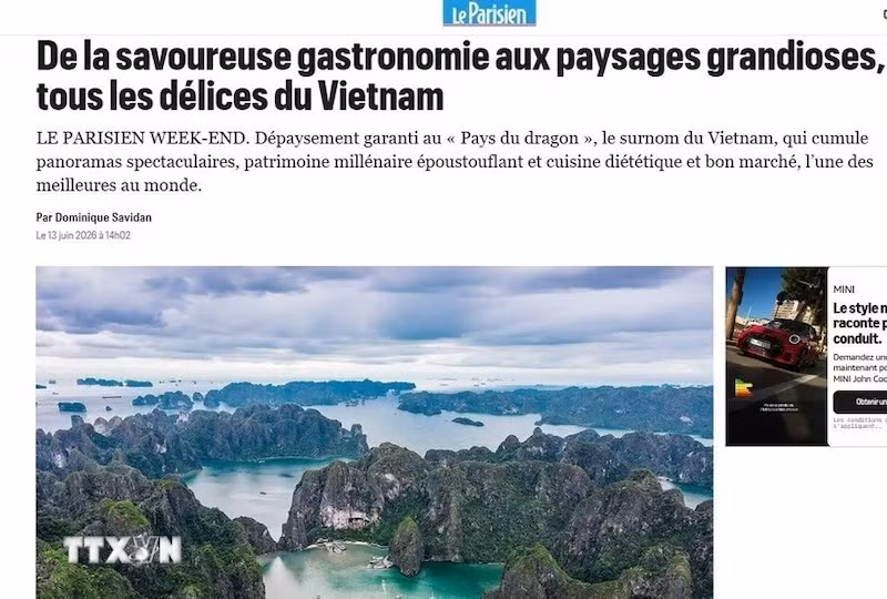 Статья на сайте газеты Le Parisien. Фото: ВИА