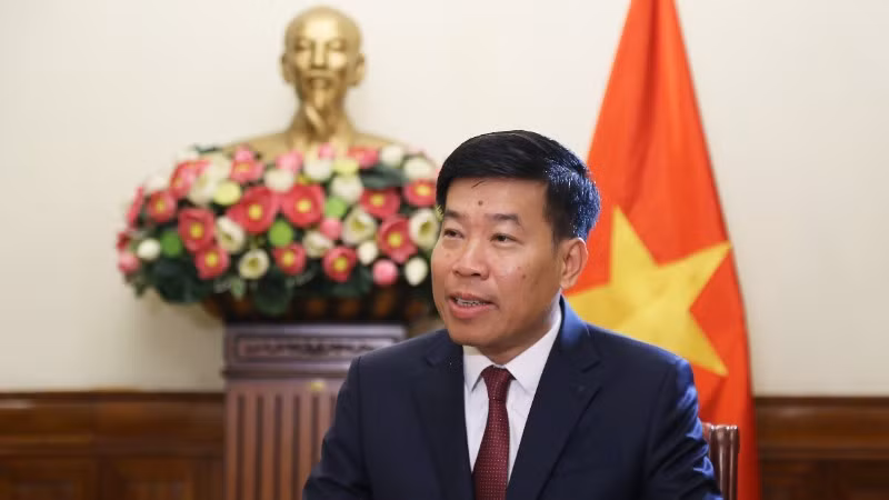 Замминистра иностранных дел Нгуен Мань Кыонг. Фото: baoquocte.vn