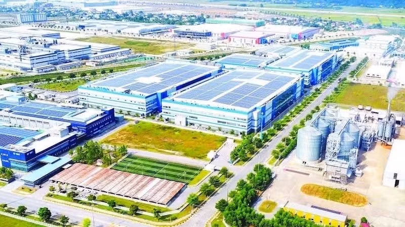 Индустриальный парк VSIP 1 в провинции Нгеан. Фото: Тхань Кыонг