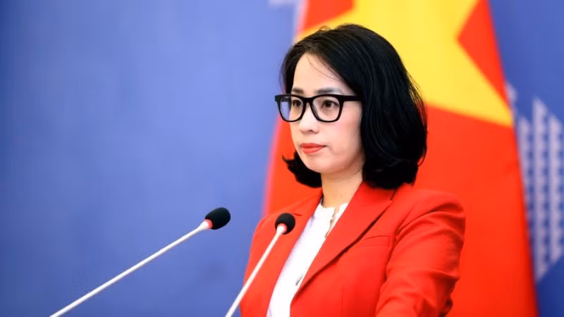 Официальный представитель Министерства иностранных дел Вьетнама Фам Тху Ханг.