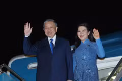 Генеральный секретарь ЦК КПВ, Президент Вьетнама То Лам и его супруга Нго Фыонг Ли отправляются из Ханоя с визитами в Данию, ЕС и Бельгию. (Фото: ВИА)