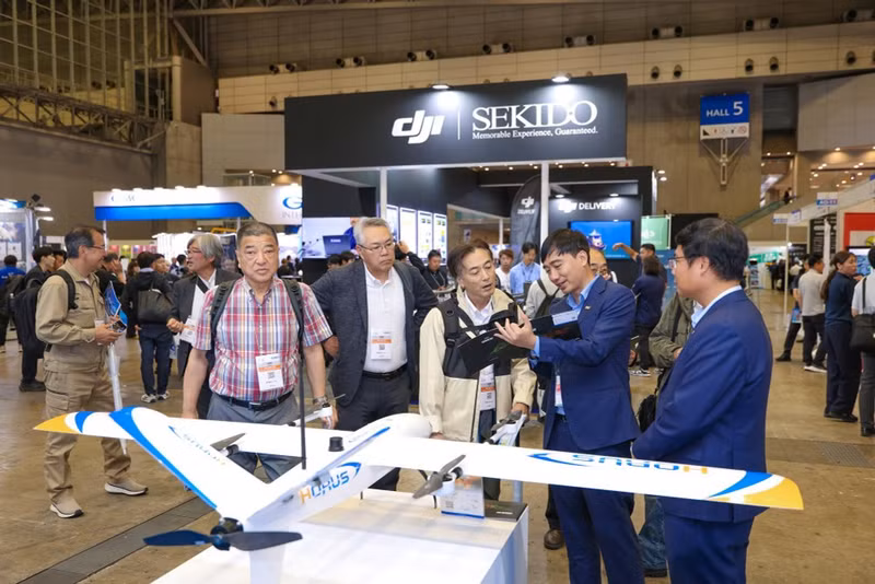 Стенд компании HTI UAS привлек внимание многочисленных специалистов, представителей бизнеса и международных посетителей на Japan Drone Expo 2026.