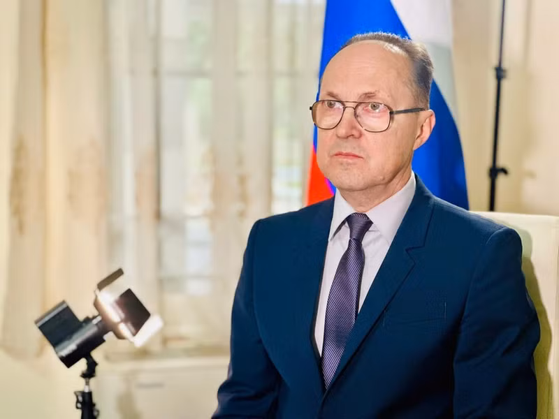 Посол России во Вьетнаме Геннадий Степанович Бездетко. (Фото: ВИА)