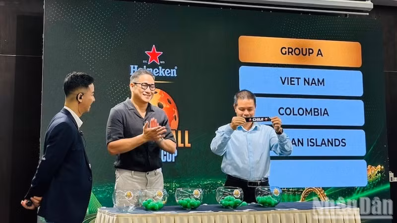 Официальная жеребьевка групп Кубка мира по пиклболу Heineken 2026 года.