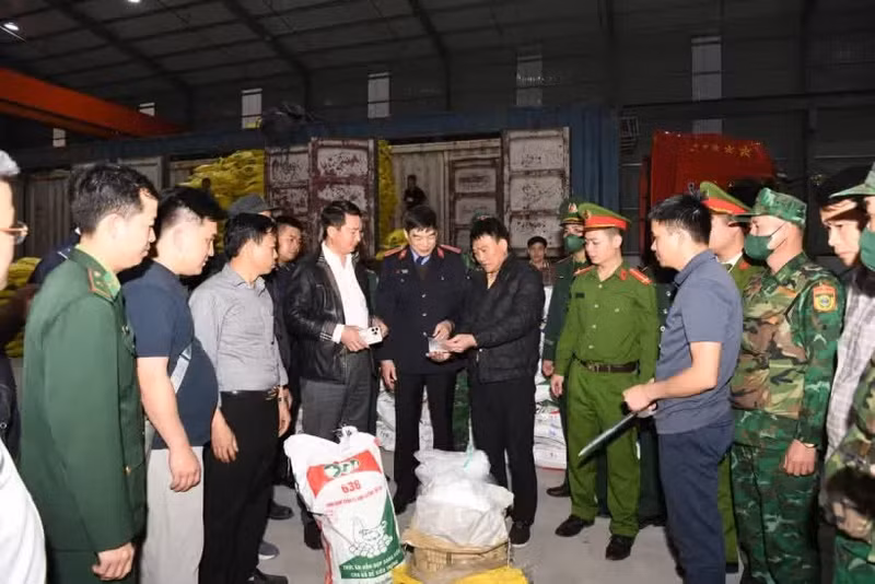 В ходе операции «135VL» было изъято 50,7 тонны кофеина. (Фото: vtv.vn)