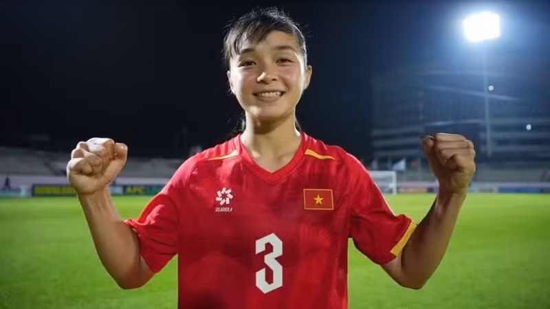 Игрок сборной U20 Вьетнама Тхюи Линь. (Фото: VFF)