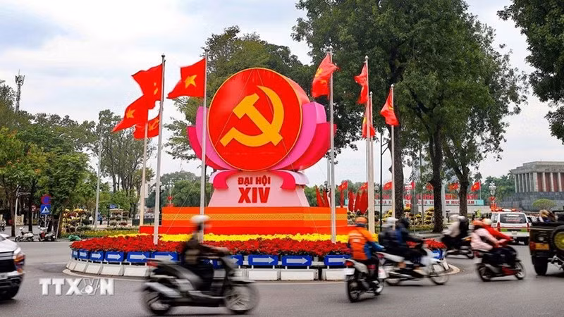 XIV Всевьетнамский партийный съезд является особо важной вехой, открывающей новый этап развития страны. Фото: ВИА