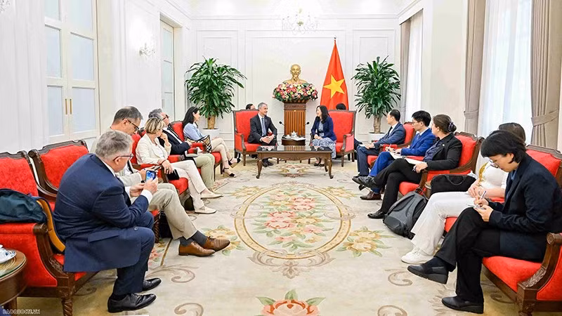 Общий вид встречи. Фото: baoquocte.vn