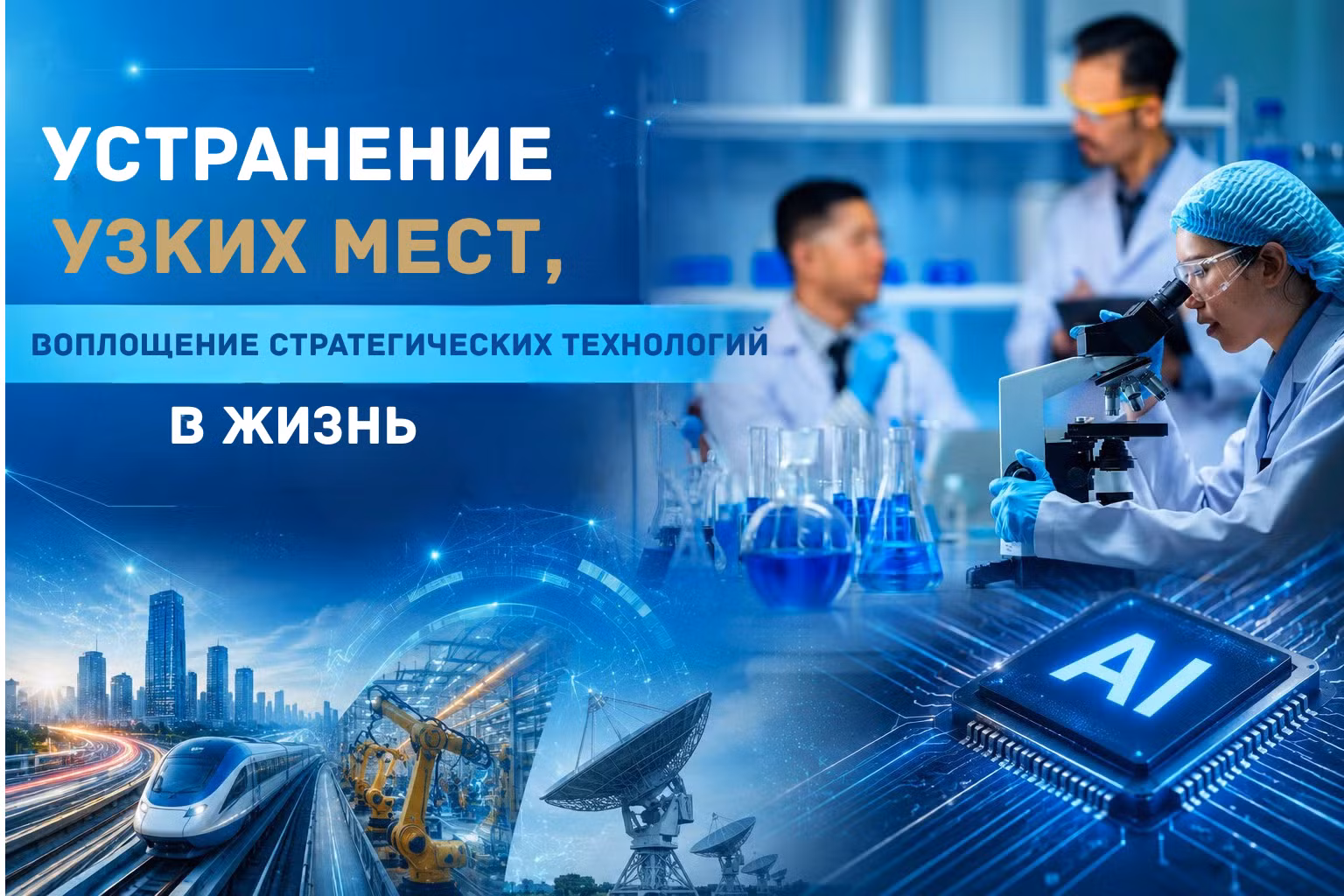 Устранение узких мест, воплощение стратегических технологий в жизнь