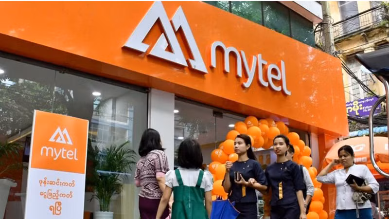 «Mytel» – бренд корпорации «Viettel» в Мьянме. 