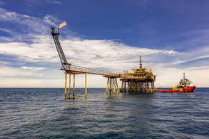 Морская нефтегазовая платформа Вьетнамской государственной нефтегазовой корпорации (Petrovietnam). Фото: Petrovietnam
