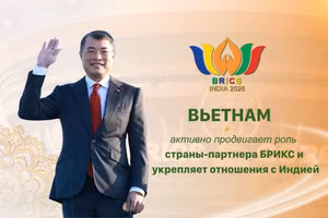 Вьетнам активно продвигает роль страны-партнера БРИКС и укрепляет отношения с Индией