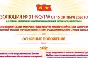 [Инфографика] Резолюция №31-NQ/TW об усилении строительства и совершенствования Партии и политической системы