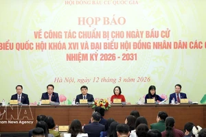 Пресс-конференция по подготовке ко дню выборов депутатов Национального собрания XVI созыва и депутатов Народных советов всех уровней на срок полномочий 2026–2031 годов. Фото: ВИА