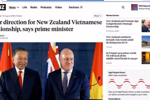 Мультимедийный канал Новой Зеландии RNZ. Фото: VNA