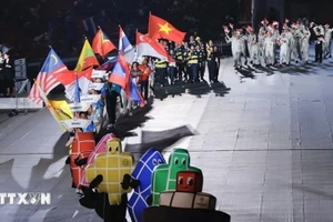 Изображение церемонии закрытия 33-х Игр Юго-Восточной Азии, состоявшейся в Таиланде в декабре 2025 года. Фото: ВИА