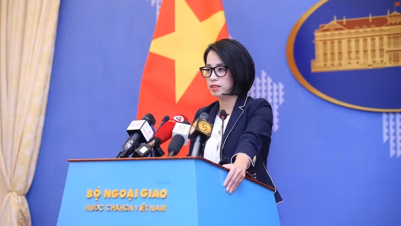 Официальный представитель МИД Вьетнама Фам Тху Ханг. Фото: МИД Вьетнама