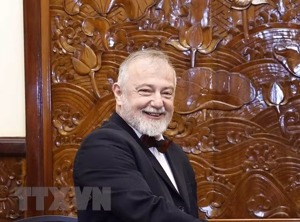 Посол Чехии во Вьетнаме Гинек Кмоничек. Фото: ВИА