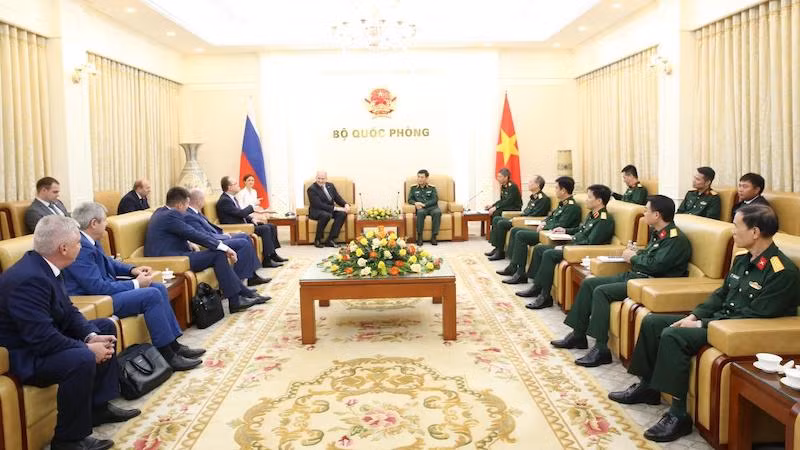 Общий вид приема. Фото: bienphong.com.vn