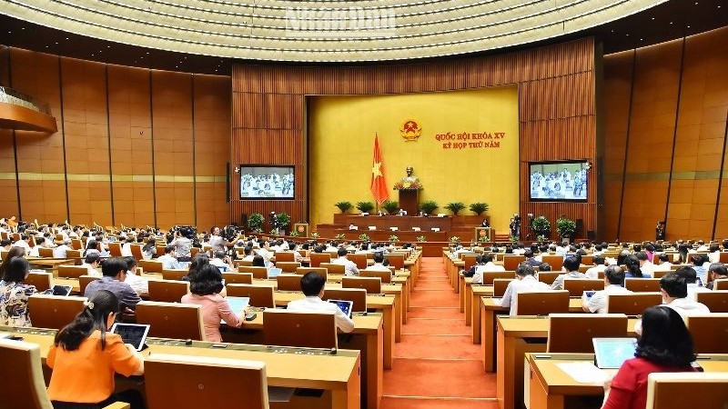 Общий вид заседания 30 мая. Фото: Тхюи Нгуен
