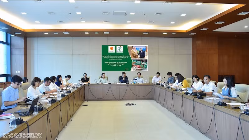 Общий вид встречи. Фото: baoquocte.vn